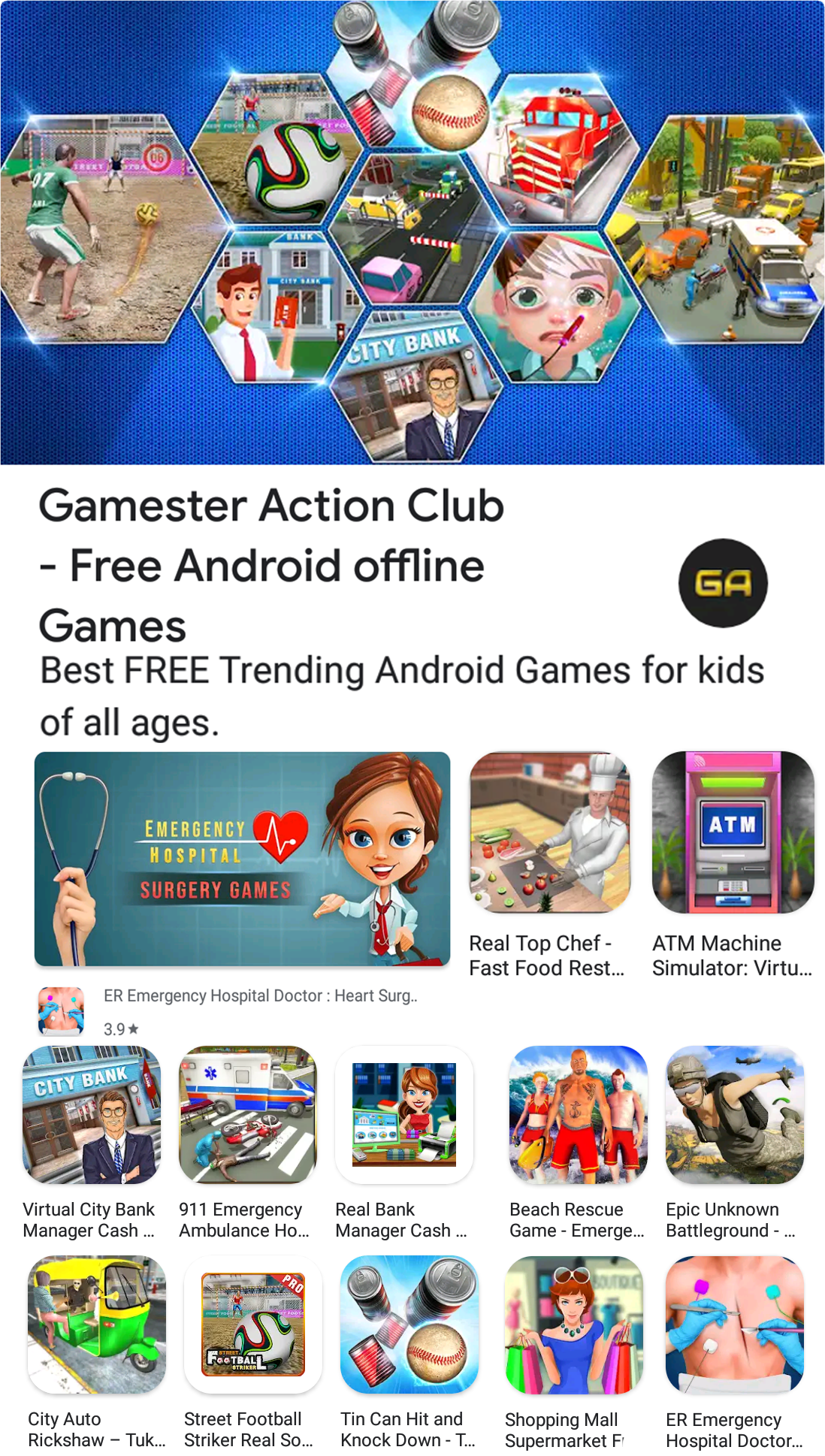 Android Apps by Gamester Action Club on Google Play